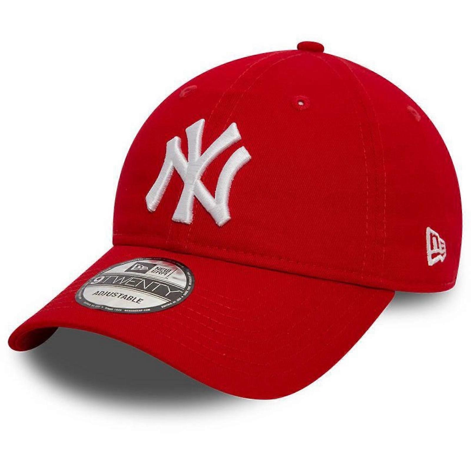 New Era Mens 9TWENTY New York Yankees Baseball Cap - Red