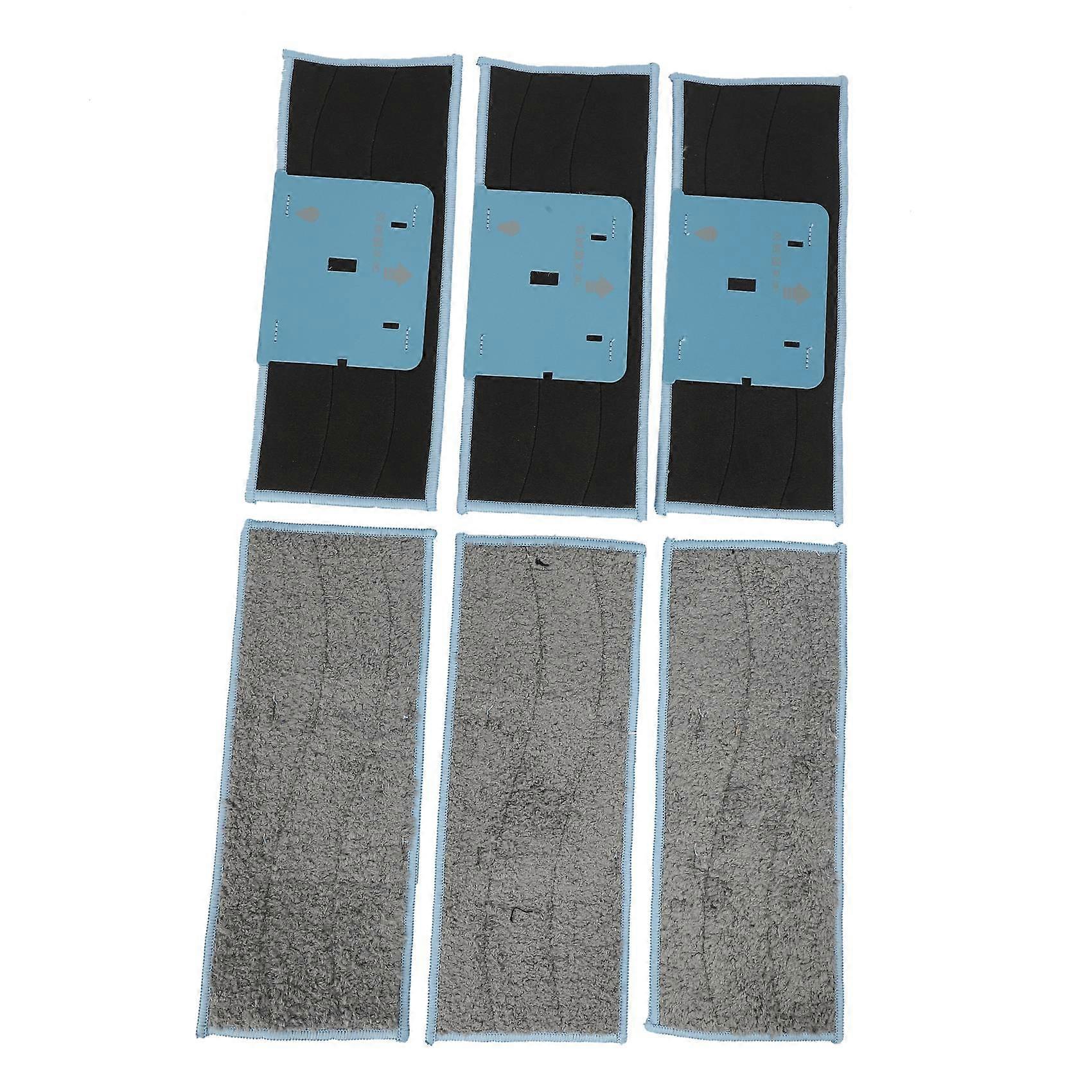 6 Pack Washable Wet Mopping Pads Replacement Compatible for M6