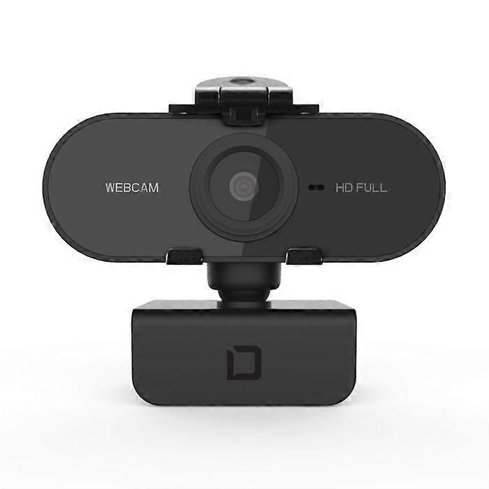 DICOTA D31841 webcam 1920 x 1080 εικονοστοιχεία USB 2.0 Μαύρο