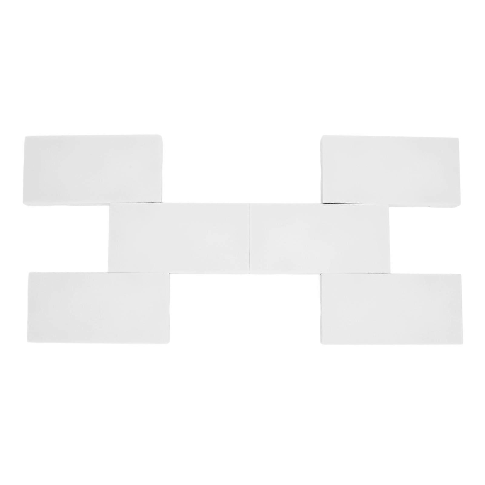 6 Sets WiFi Smart Light Panel 16 Million RGB LED Dimming Music Synchronization Wall Lamp Rectangular Splicing Decor Lamps 