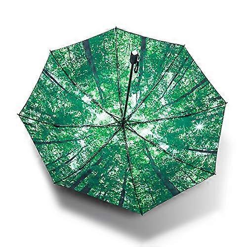 Foldable Rainproof Windproof Compact Umbrella with Anti-UV Protection, Lightweight Design, Travel Size, Durable Material
