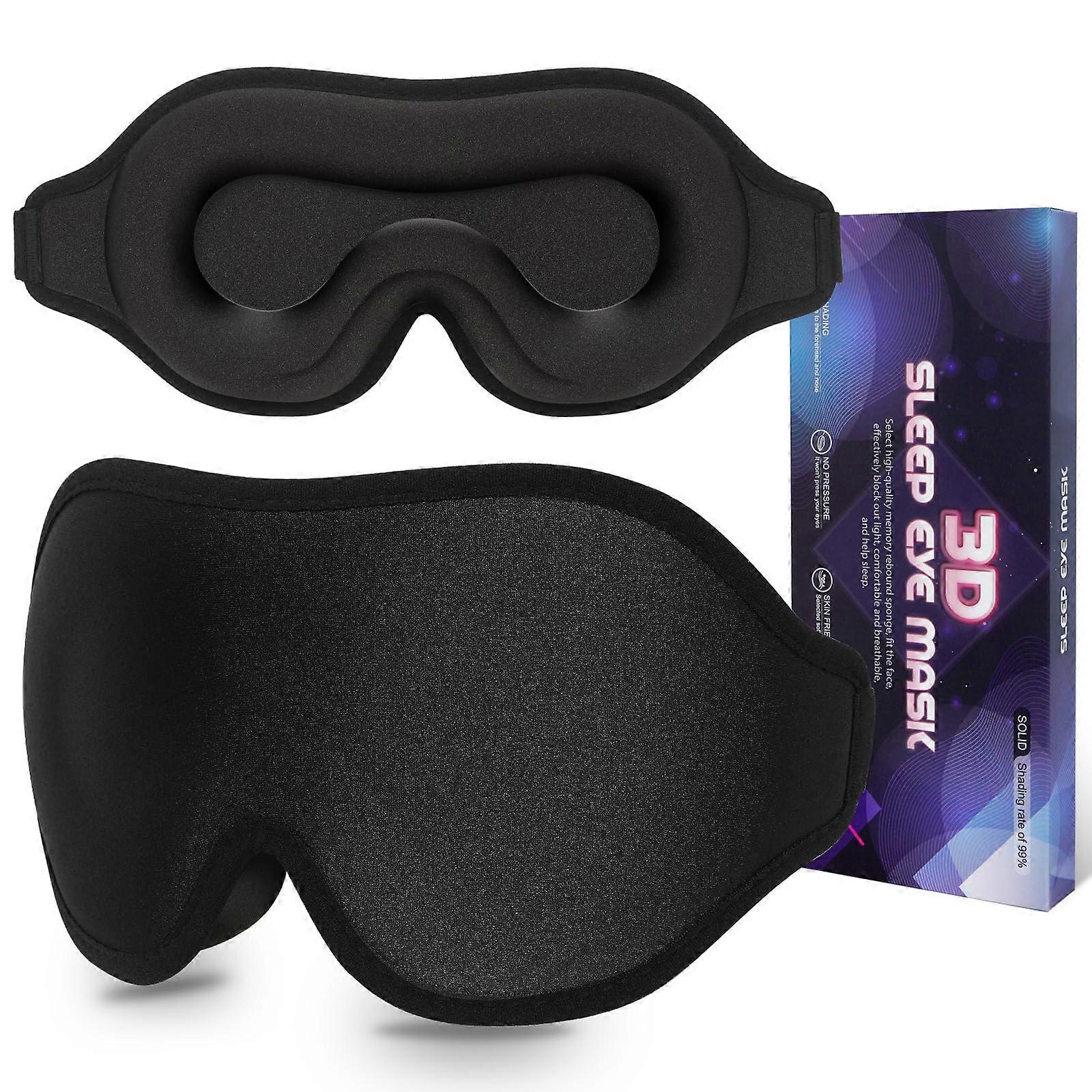 1 Sleep Mask Light Blocking for Sleeping Night