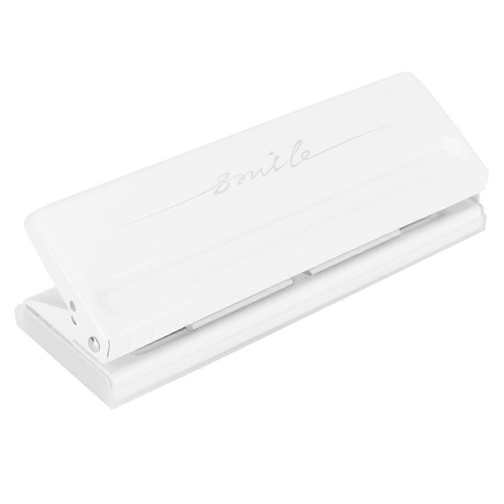Desktop Puncher, Six Ring Binder, Adjustable Hole Puncher