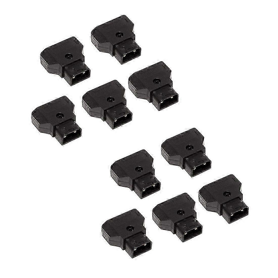 10pcs D-tap Dtap macho rewirable cable socket batería
