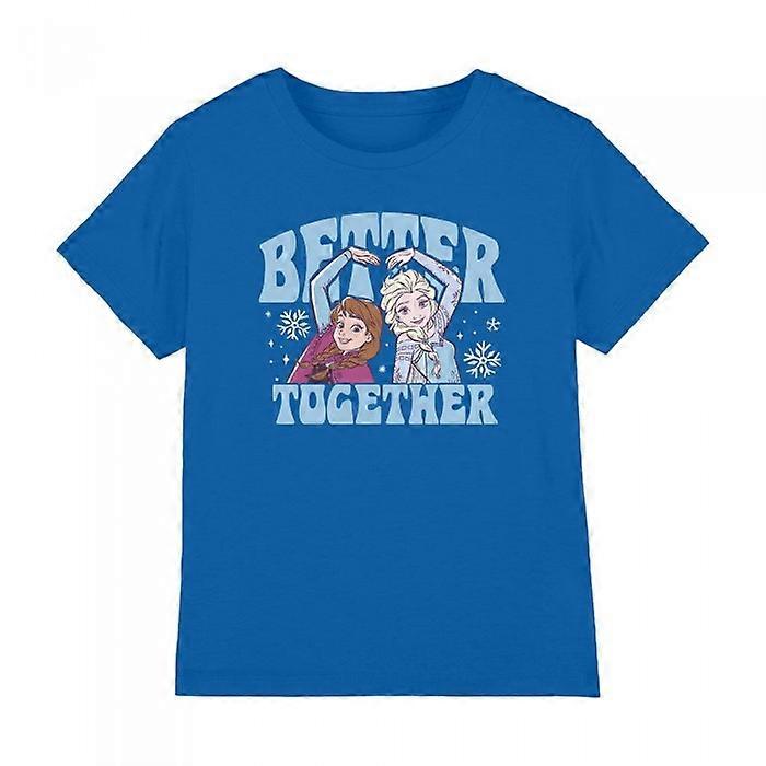 Frozen Childrens/Kids Better Together Anna And Elsa T-Shirt