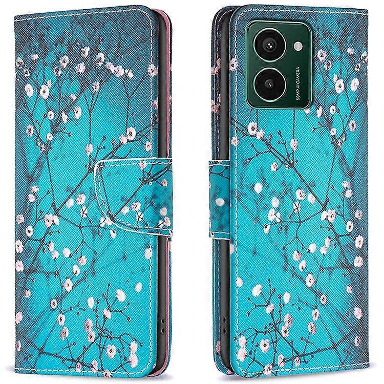 Compatible For HMD Pulse Pro Wallet Case Pattern Print Phone Leather Cover