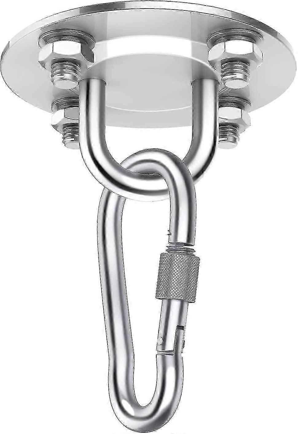 天井フックハンギングチェアプレミアムステンレススチールブラケット最大400kgハンギングチェアハンモックサンドバッグ高品質YKI