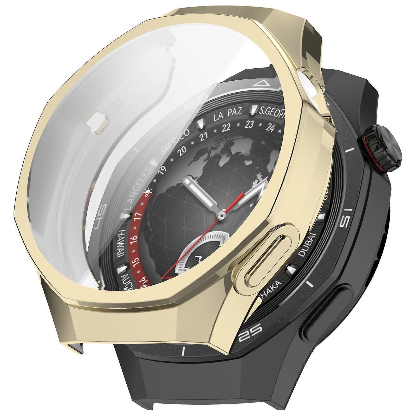 For Huawei Watch GT 5 Pro 46mm Electroplated TPU Full Coverage Watch Protective Case