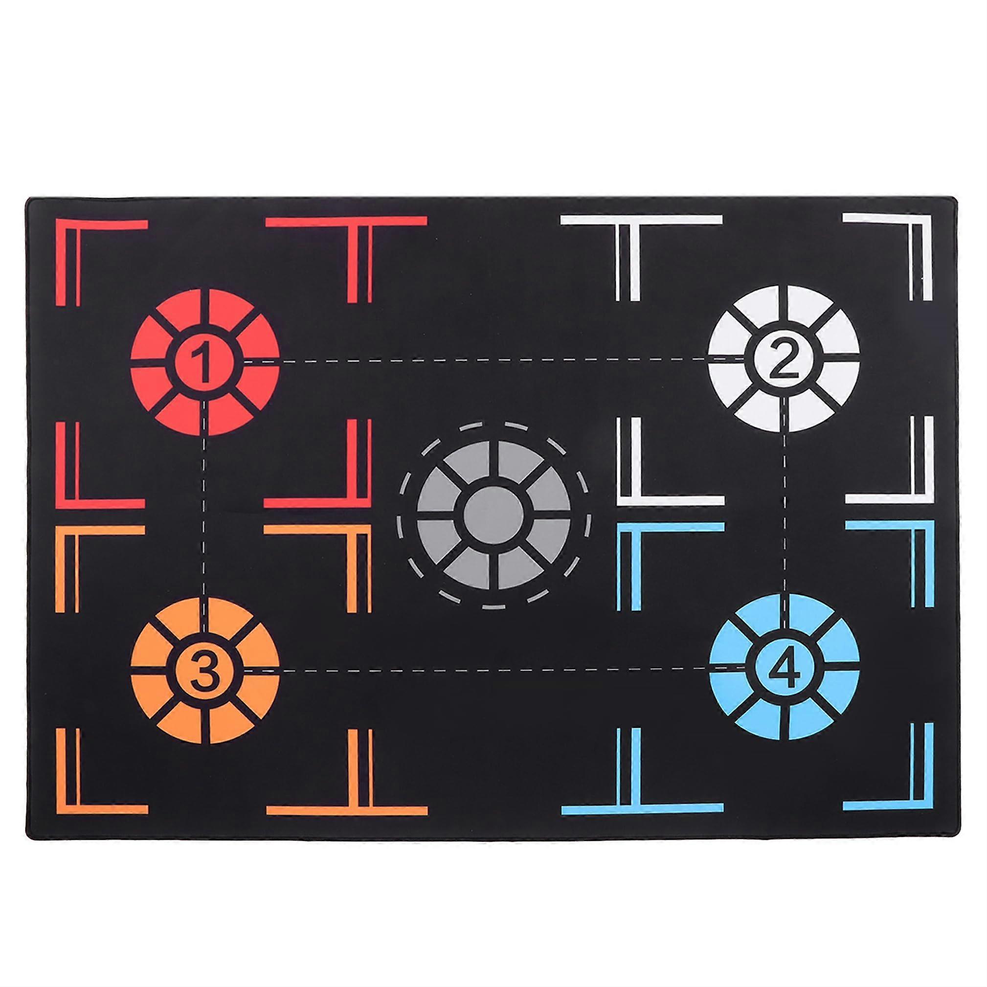 Basketball Footwork Training Mat, Agility Footstep Training Mat,Improve Dribbling Skills for Adults