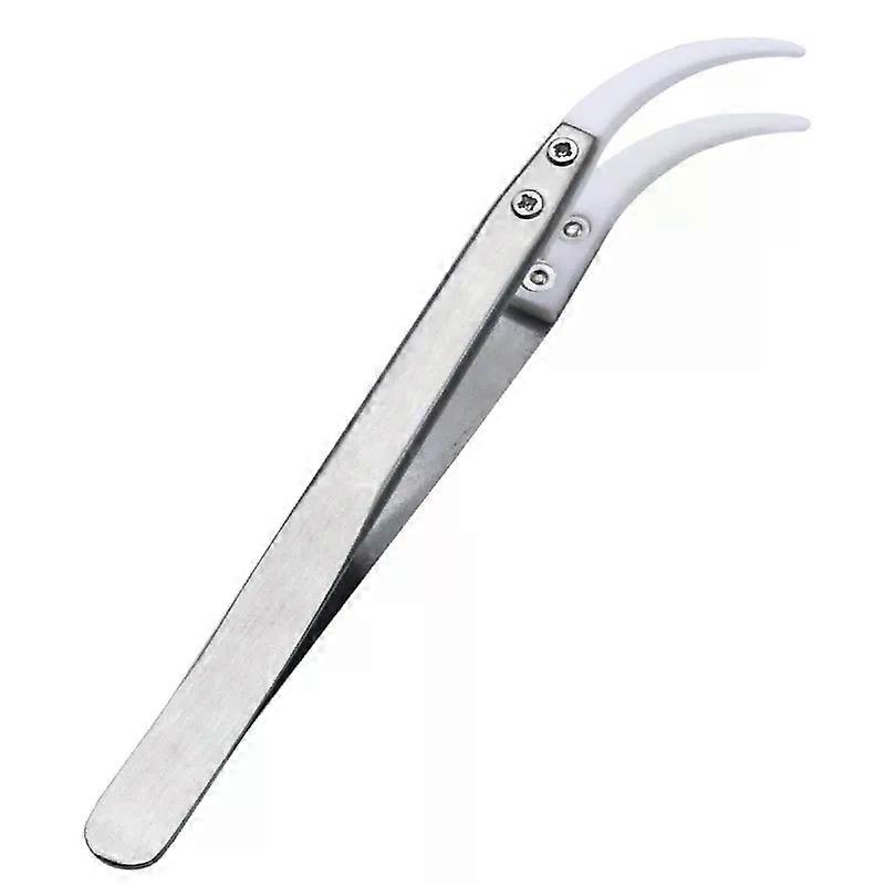 פינצטה קרמית חדשה לא מוליכה IC SMD SMT פינצטה עמידה בחום 1000 מעלות כלי יד