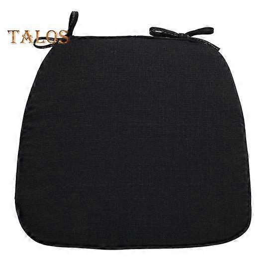 Memory Foam Sponge Cushion with Double Non-Slip Design Thicken Detachable Washable Horse Hoof Shape Office Chair Cushion Buttocks Solid Color Dining