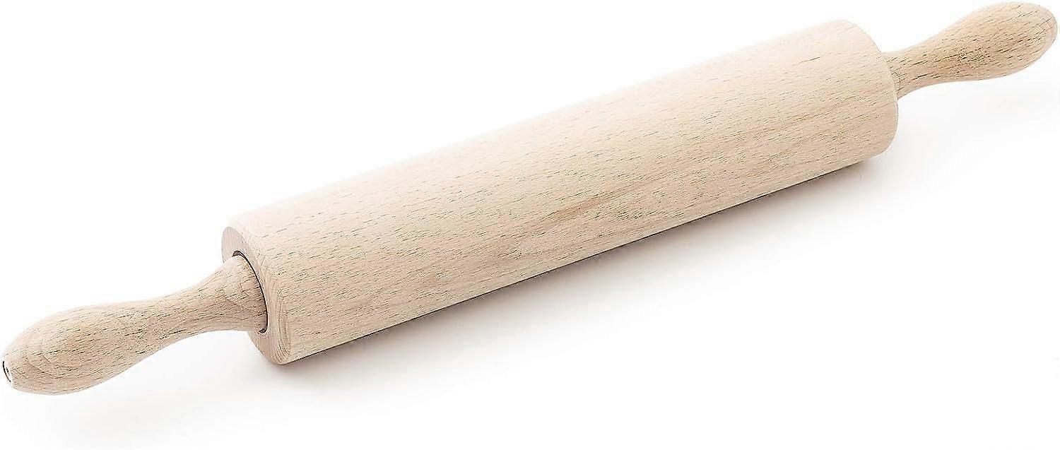 Kitchen Professional Beech Wood Rolling Pin 46 x 5 cm