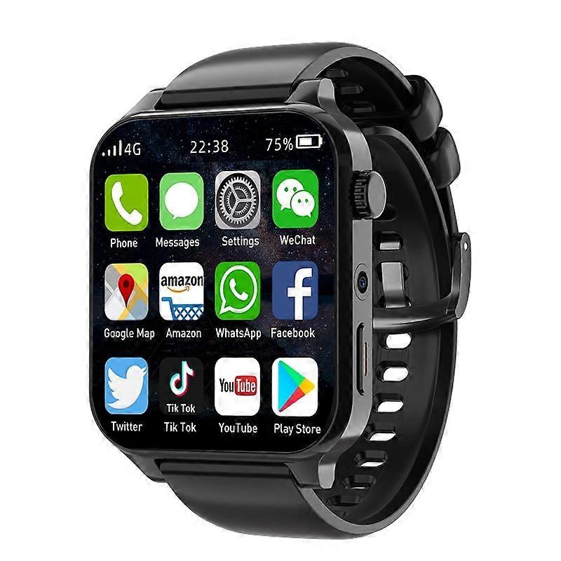 Écran TFT de 1,99 pouce Android 9.1 LTE 4G Smart Watch Brave 3