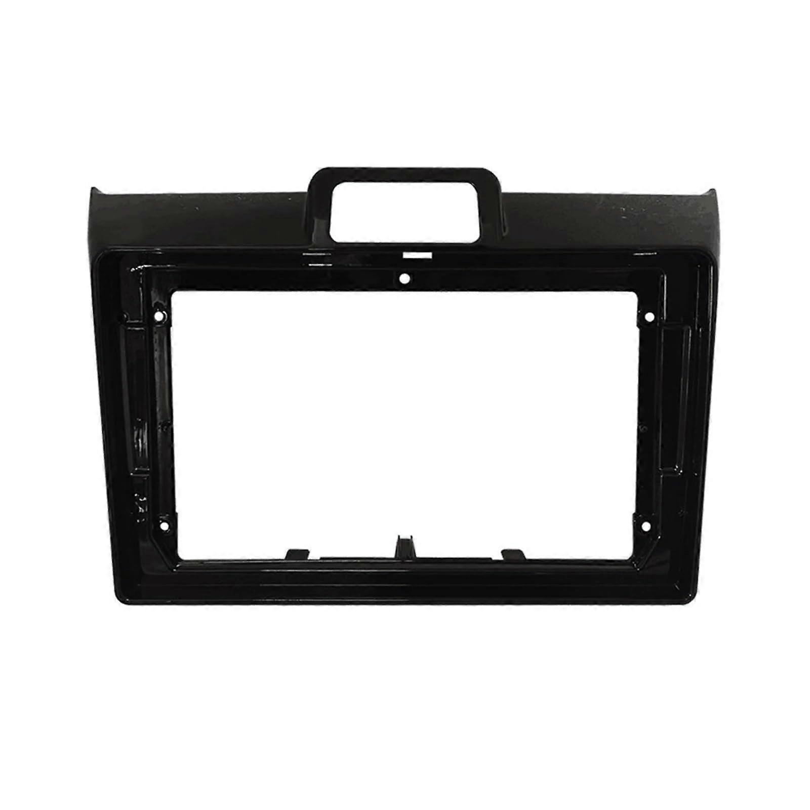 Radio Frame 9 Inches Car Stereo Radio Kit Trim Panel Frame Double Fit for Toyota Fit for Corolla AXIO Fielder 2015 DVD Frame Practical