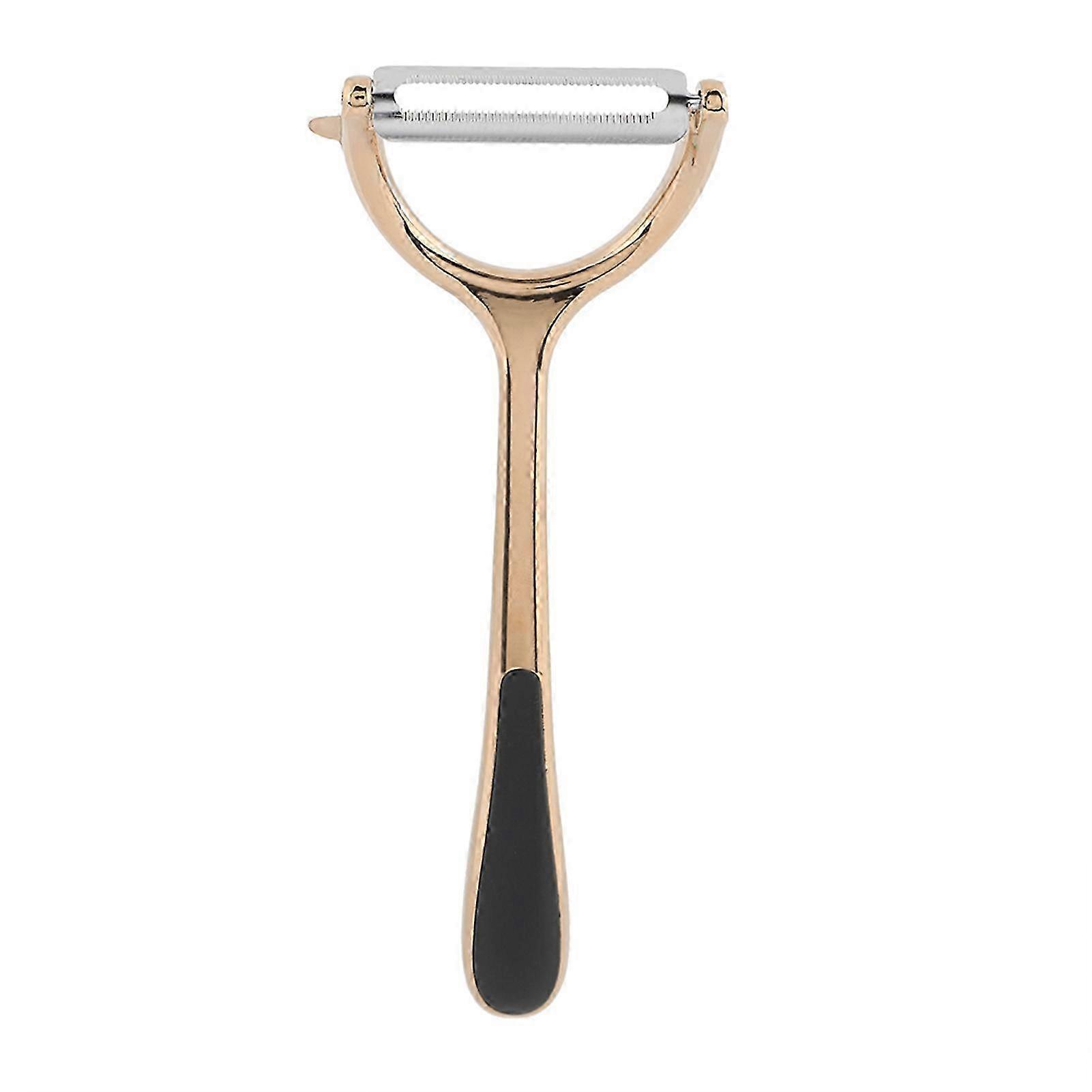 Zinc Alloy Fruit Vegetable Peeler, Rose Gold