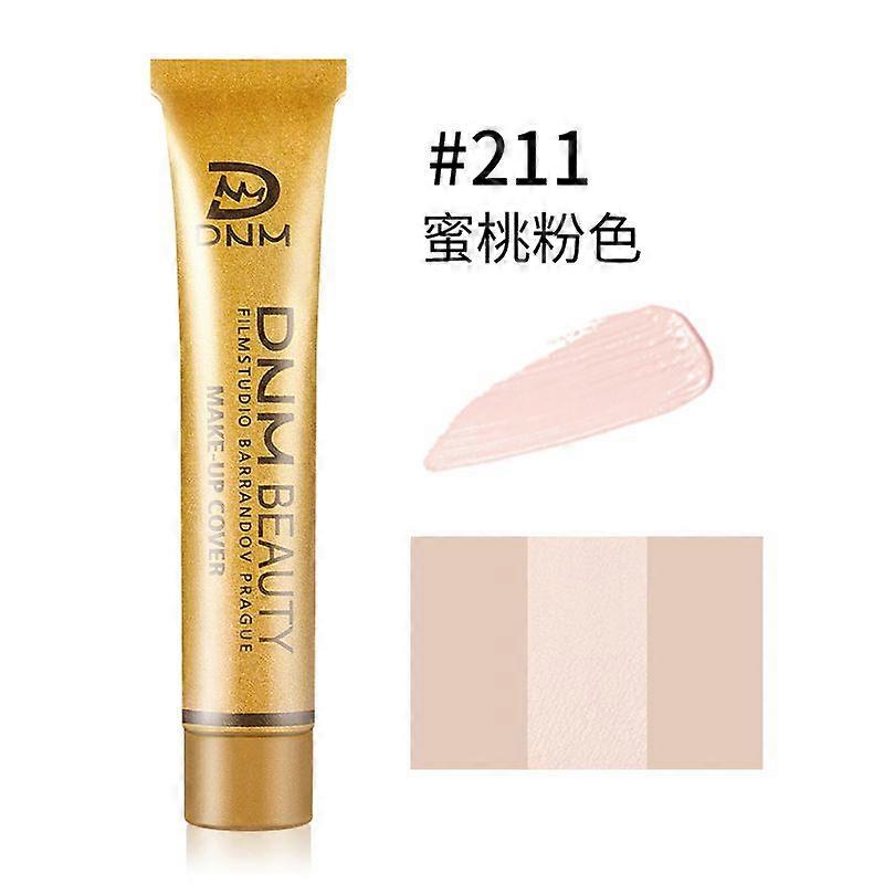 Concealer Foundation Cream, Waterproof, Full Coverage of Dark Circles, Wrinkles, Fine Lines and Blemishes, Suitable for All-day Makeup, Cover Acne Mar