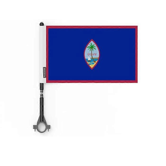 Flag - Guam - 5 pieces - 14 x 21 cm - Polyester - Double-sided print