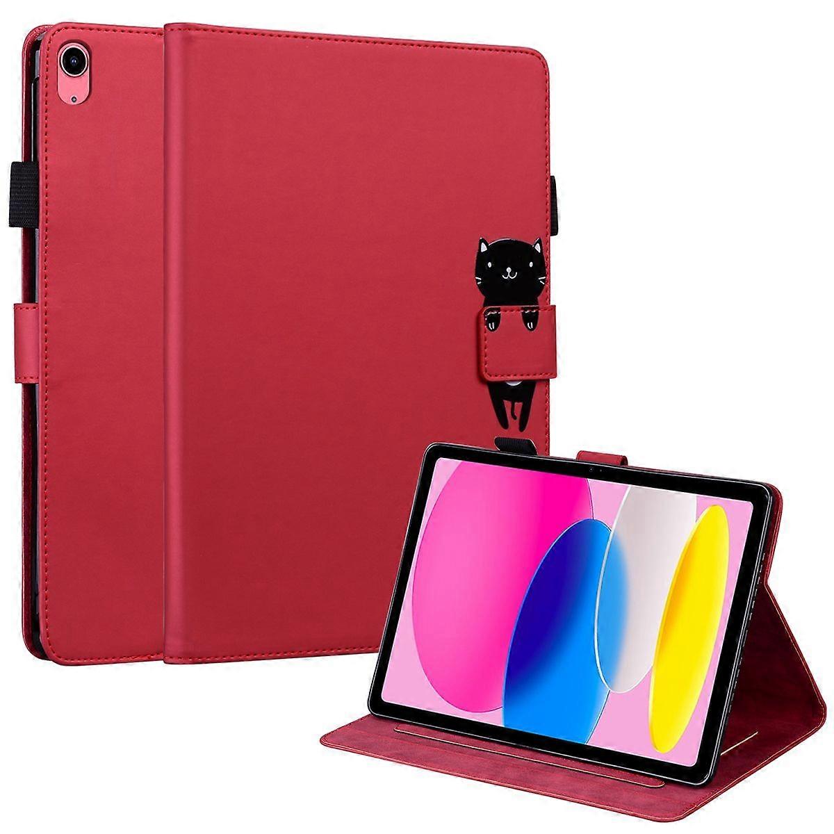 Tablet Case for iPad (2022) Shockproof Full Body Protection Multi-Angle Adjustable Stand Magnetic TPU Cover