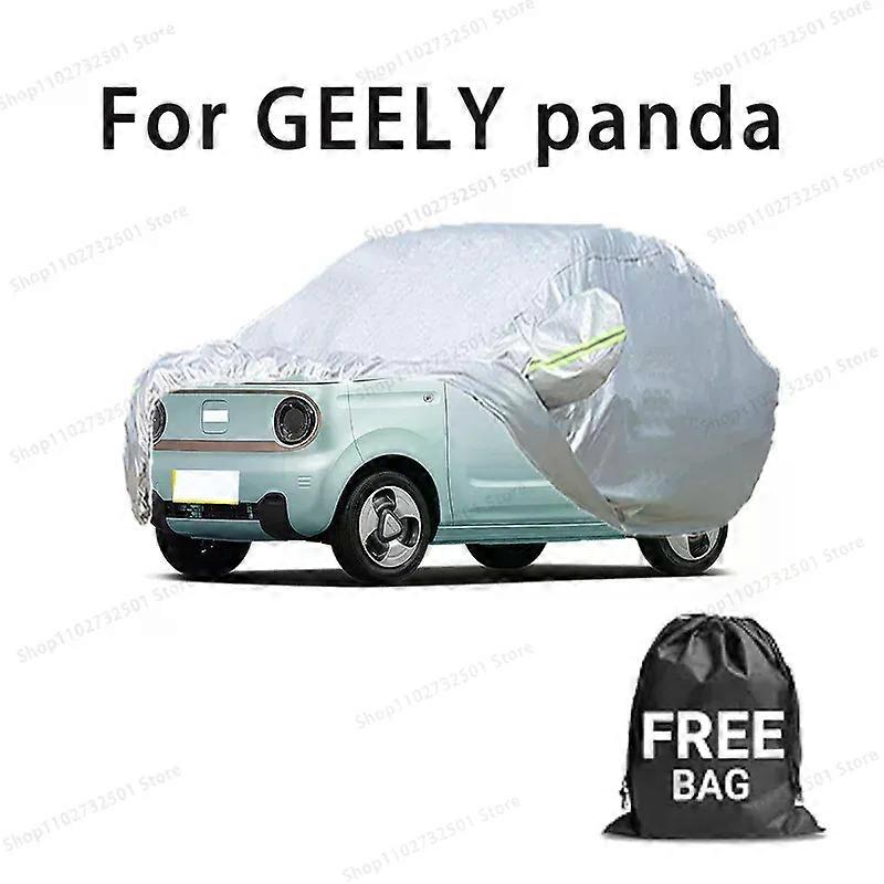 Κάλυμμα αυτοκινήτου Για GEELY panda Πλήρες κάλυμμα Αδιάβροχο κάλυμμα προστασίας από τον ήλιο Αξεσουάρ αυτοκινήτων ανθεκτικά στις γρατσουνιές