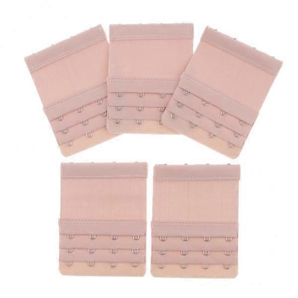Women's Bra Extender Kit - 4 Hooks, 3 Rows, Neutral Shade