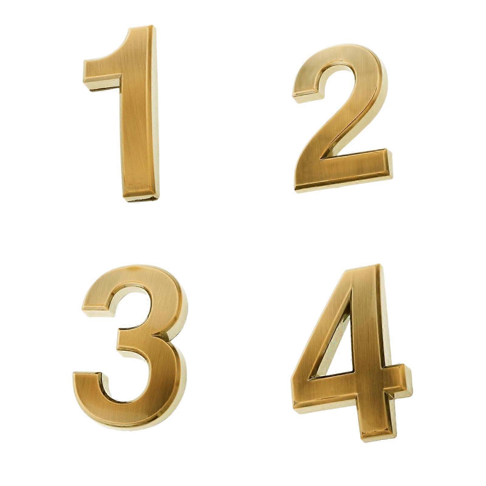 4pc κολλώδης αριθμός αριθμητικός αυτοκόλλητος αριθμός κτιρίων