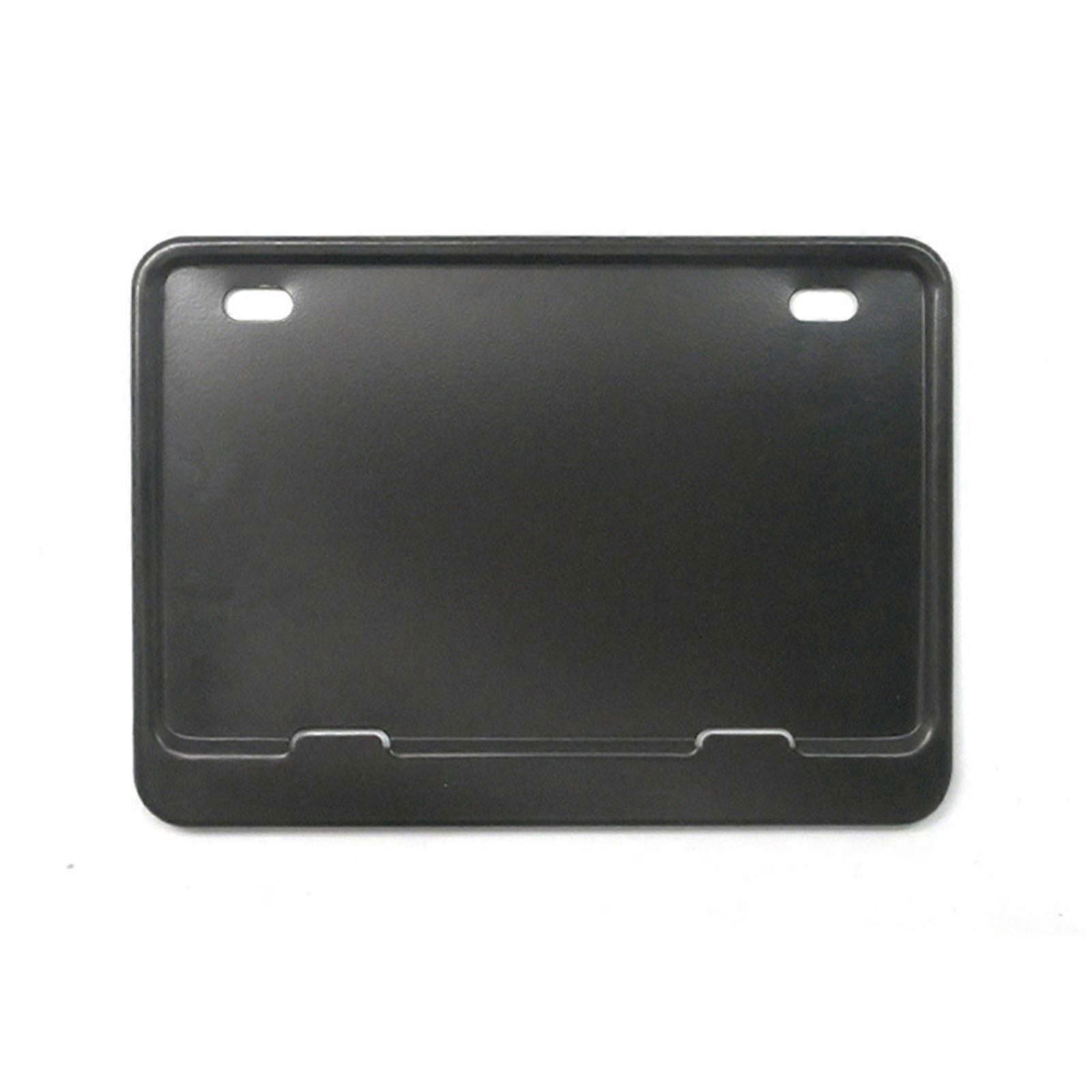 2 Holes License Plate Frames License Plate Holders Universal Motorcycle Rustproof License Plate Cover for Front Rear carbon pattern