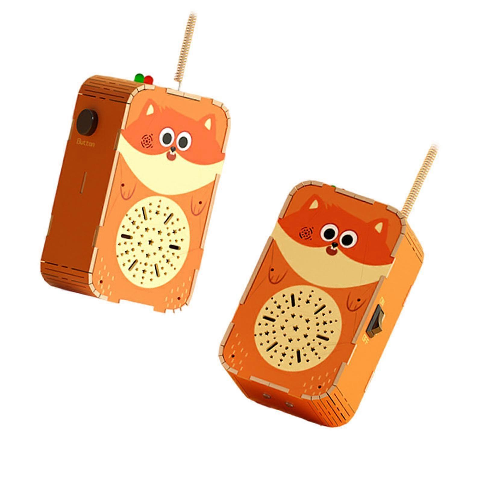 Stem Kits Walkie Talkies DIY Walkie Talkies Kit Physics Coordination Educational