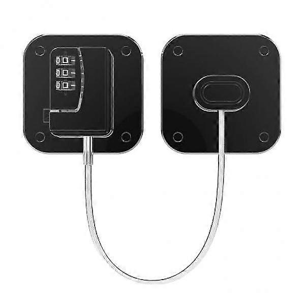 3x Keyless Child Cabinet Lock Refrigerator Lock with Three-digit Password