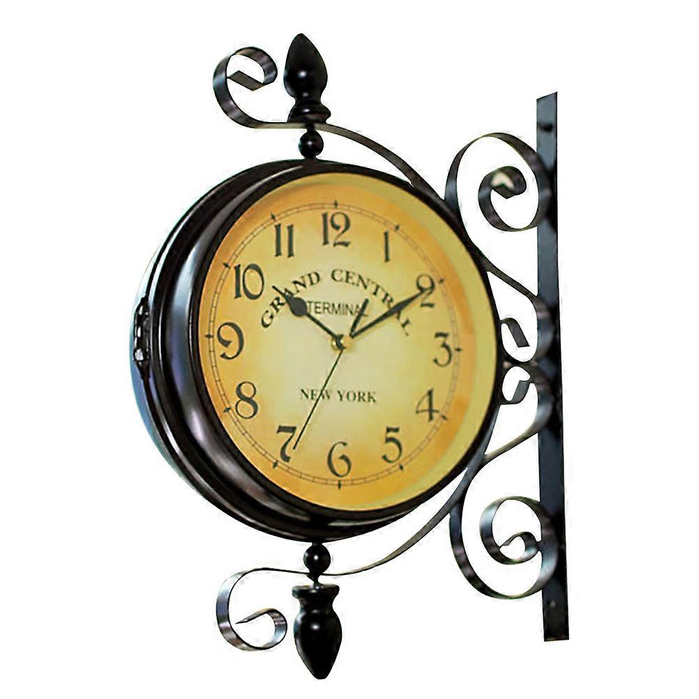 Stylish Modern Wall Clock, with 360 Degree Viewing Angle, Silent Home Accessory