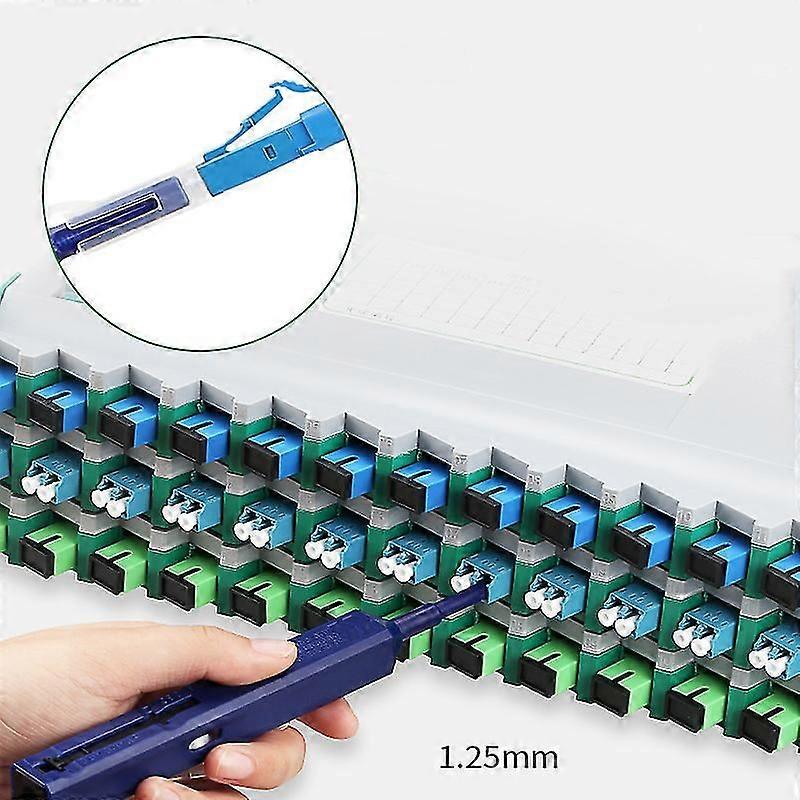 One Click Fiber Optic Cleaning Pen Optical Cleaner LC/MU 1.25mm Connector Clean