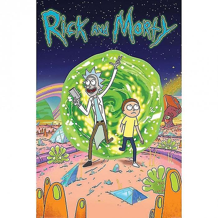 Rick And Morty Portal Poster
