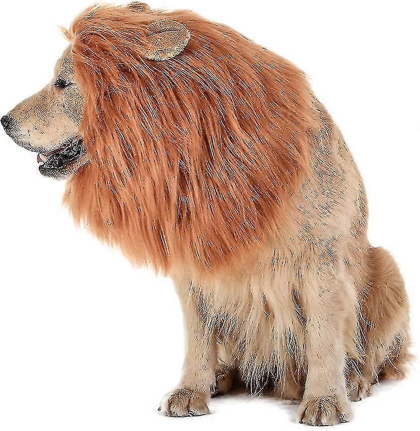 Dog Lion Mane - Realistic & Funny Lion Mane For Dogs - Complementary Lion Mane-dwdz