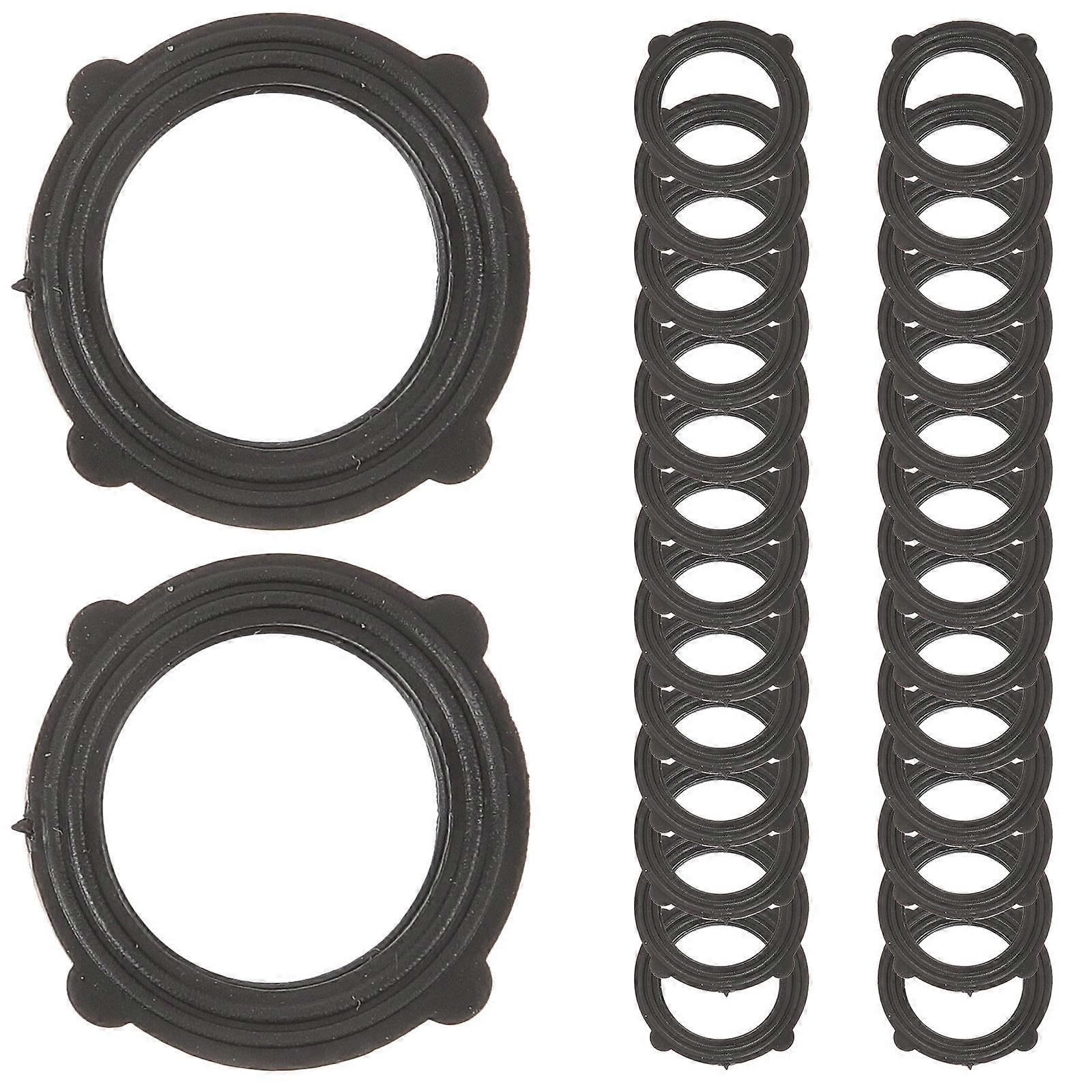 30PCS Garden Hose Rubber Washers High Elasticity Leak Sealing Gaskets for Durable Water Hose Repair Parts
