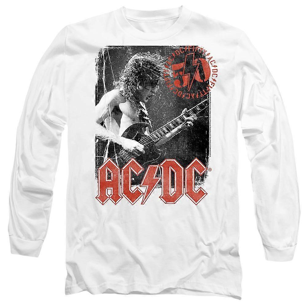 AC/DC Unisex dospělé razítko plakát tričko