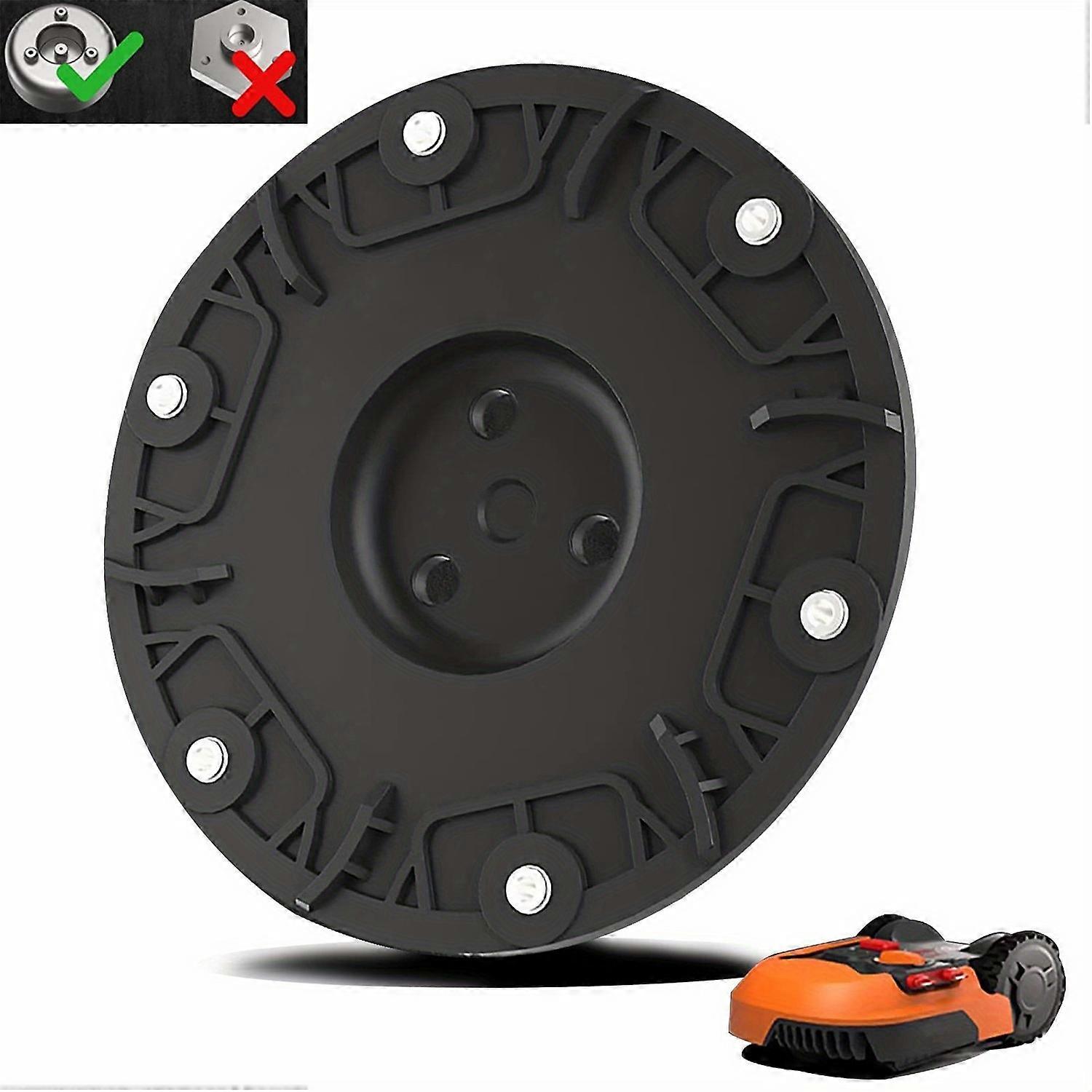 RSD-01 For Worx/Landxcape/Kress/Einhell Lawn Mower Round Connector ABS Cutterhead Turntable