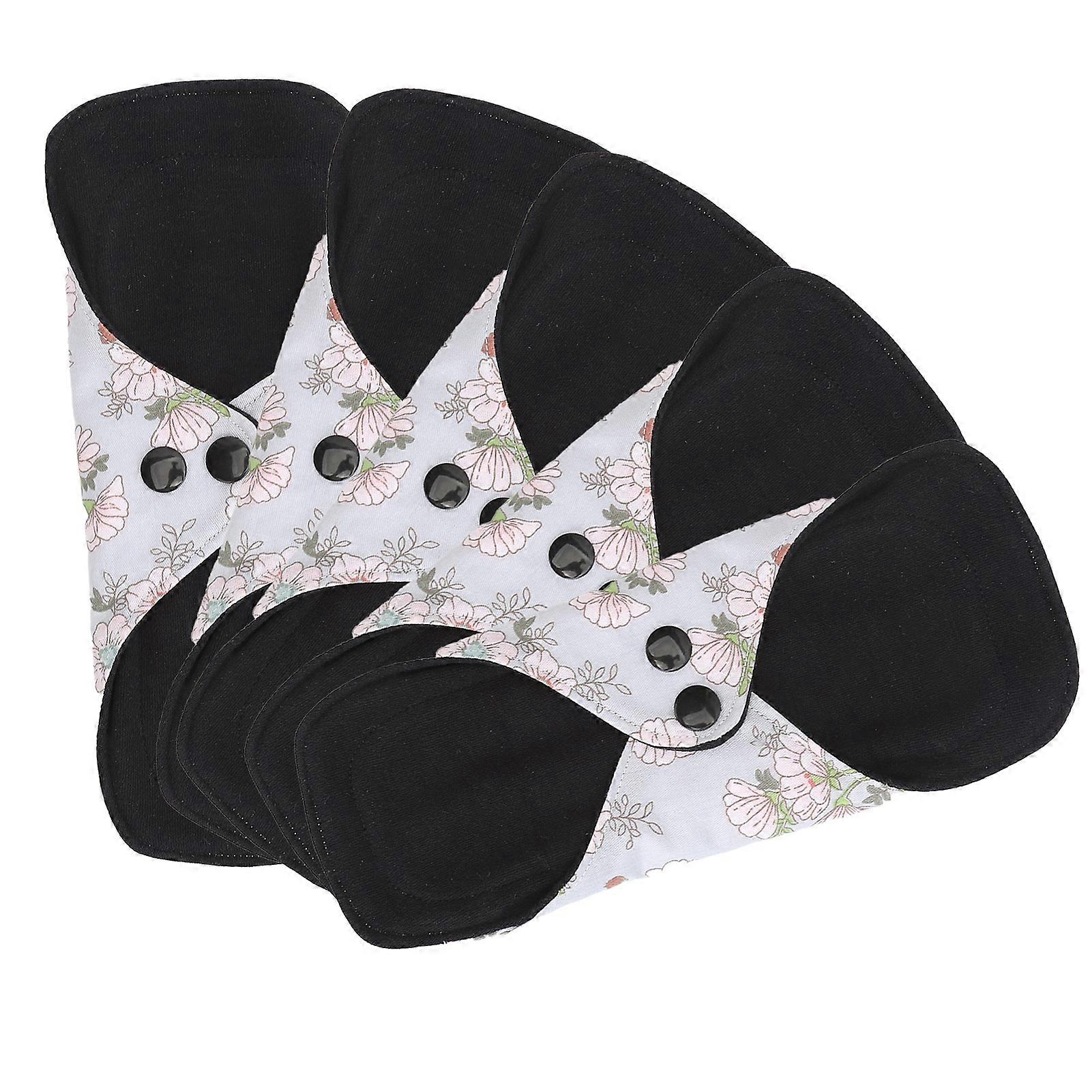 5 Reusable Cotton Menstrual Pads – Soft, Washable & Highly Absorbent