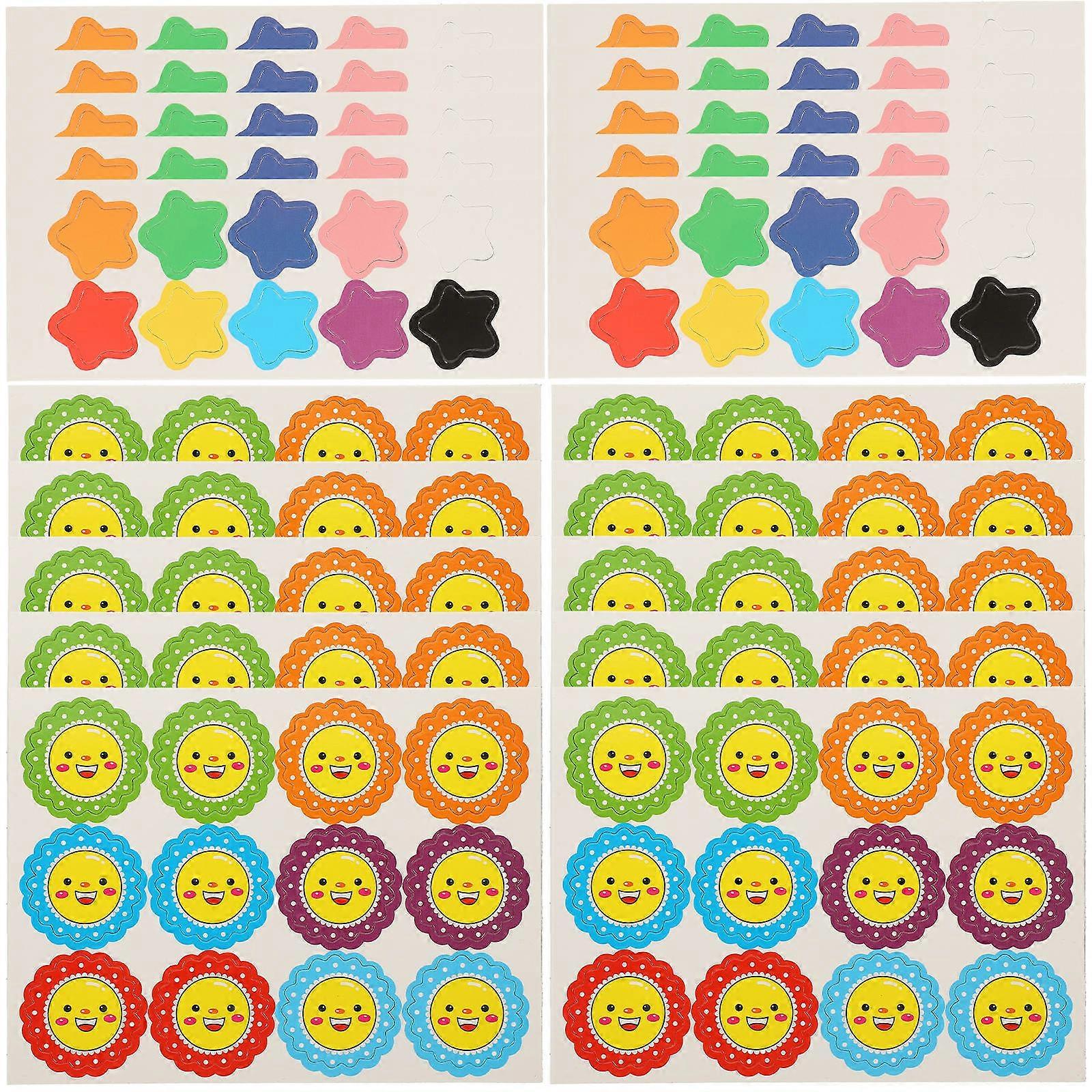 Refrigerator Decorative Magnets Coated Paper Office Use 20 Sheets