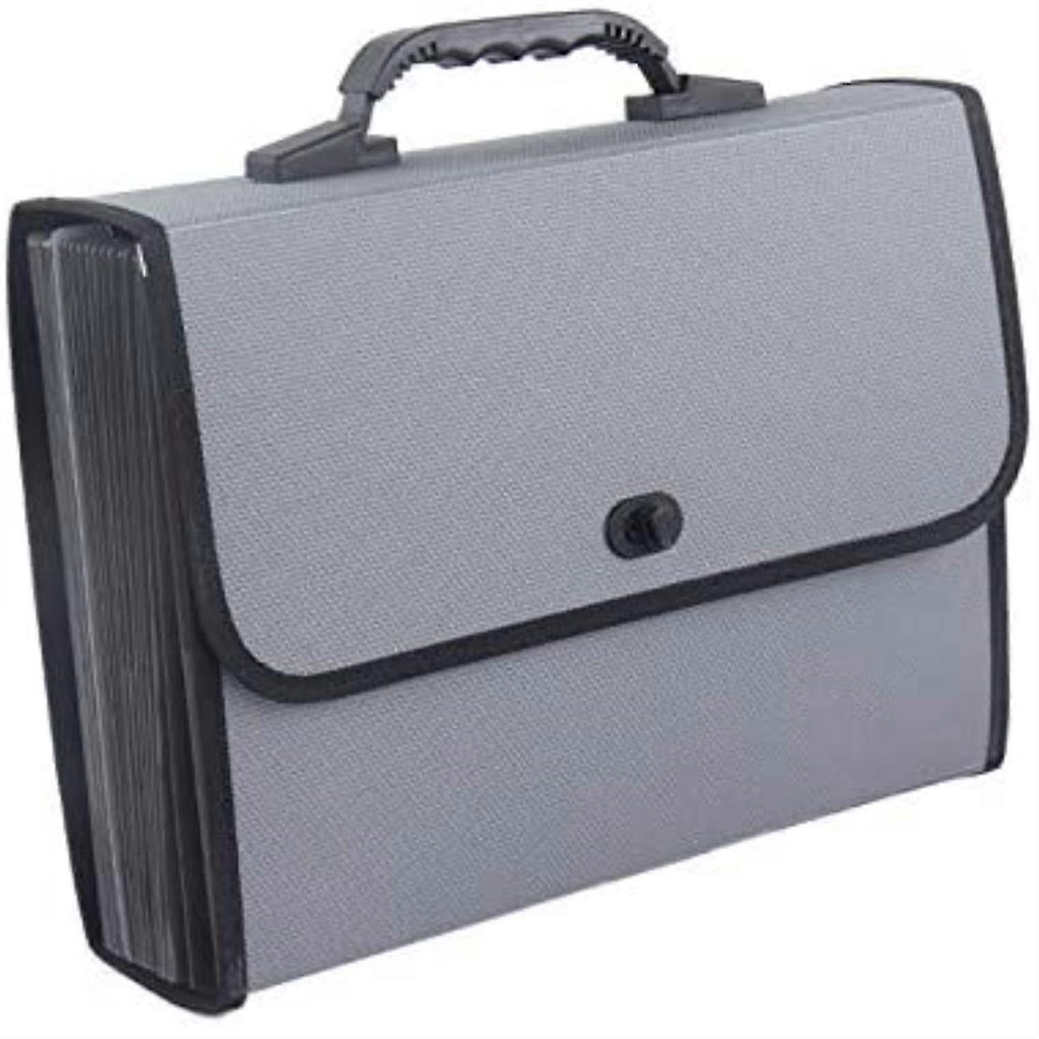 A4 Paperwork Carrying Case Expanding File Folders, Office School Document Briefcase Suitable for Teachers and Students