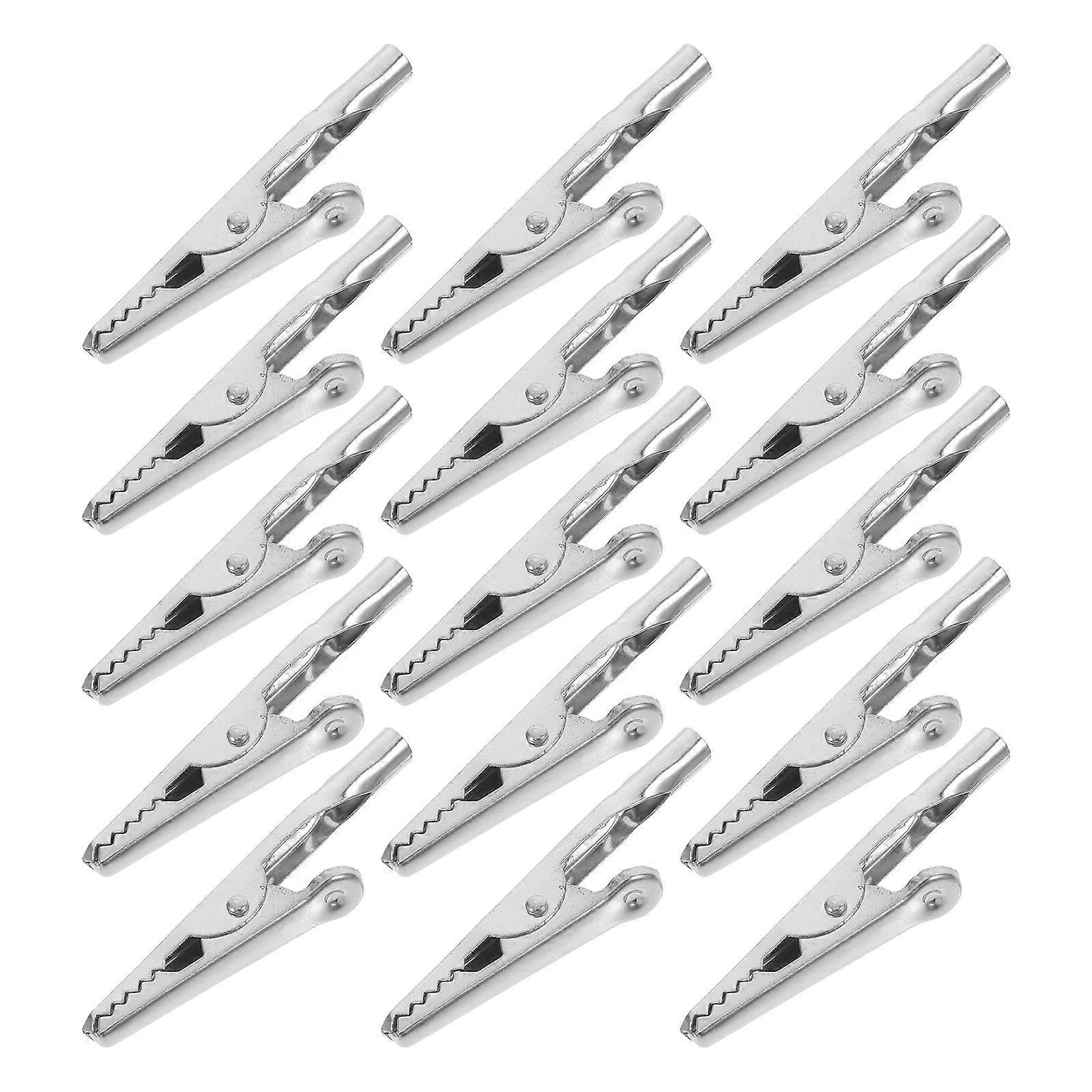 Metal Clamp Clips For Office Use Electrical Accessories 50Set