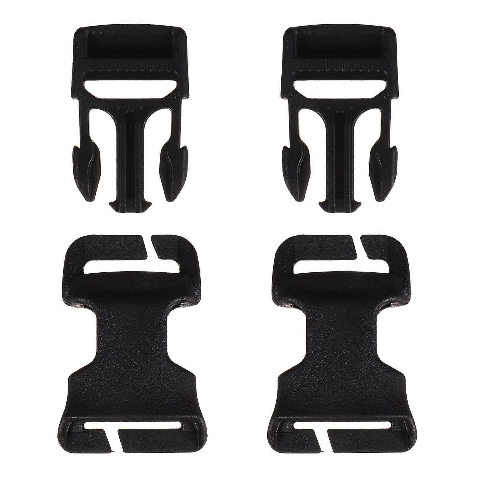 Replaceable Strap Buckles Side Release Backpack Buckles Outdoor Activities Hiking Baby Bag Use POM 2Pack