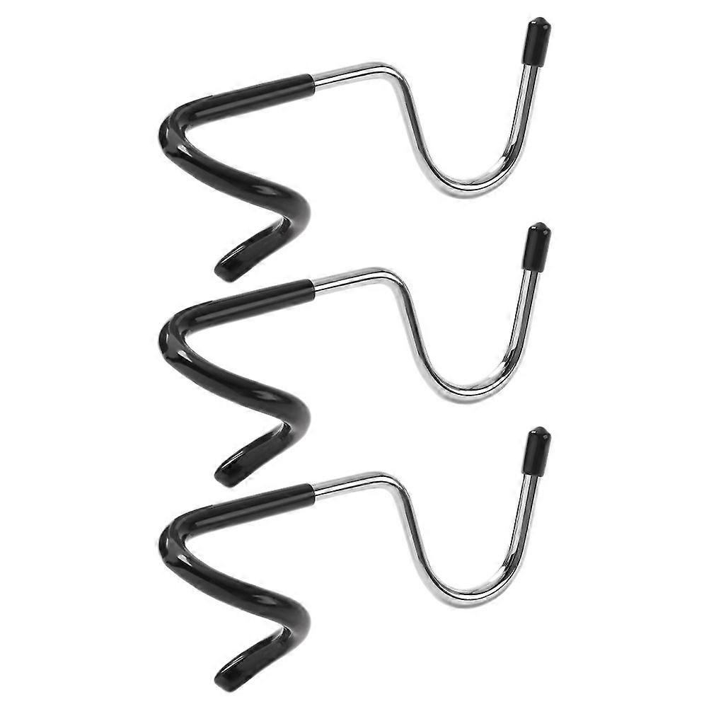 3pcs Steel Pole Hooks Universal Camping Lantern Hangers Useful Tree Branch Hooks