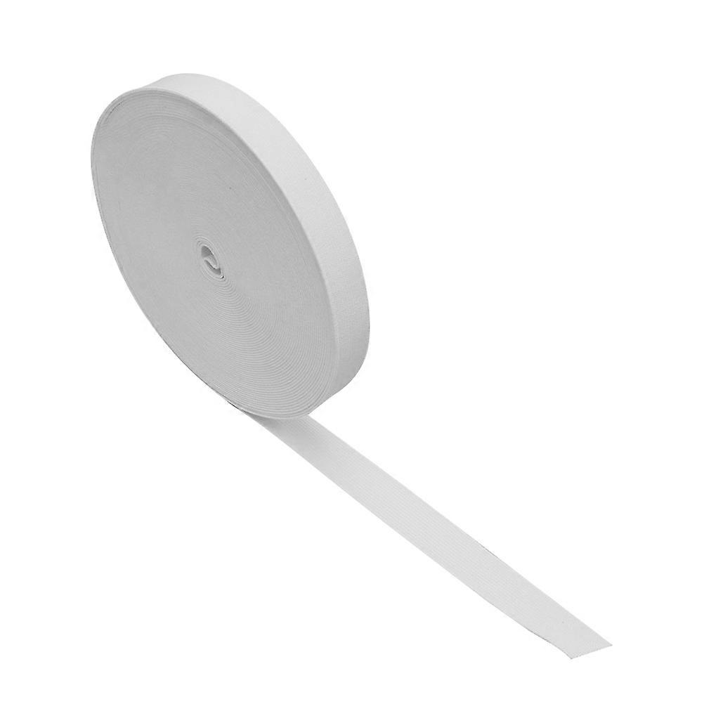 Elastic Band Diy Shoes Accessory Plain Thickened White 2cm 28m Roll For Craft Projects Shoemakers