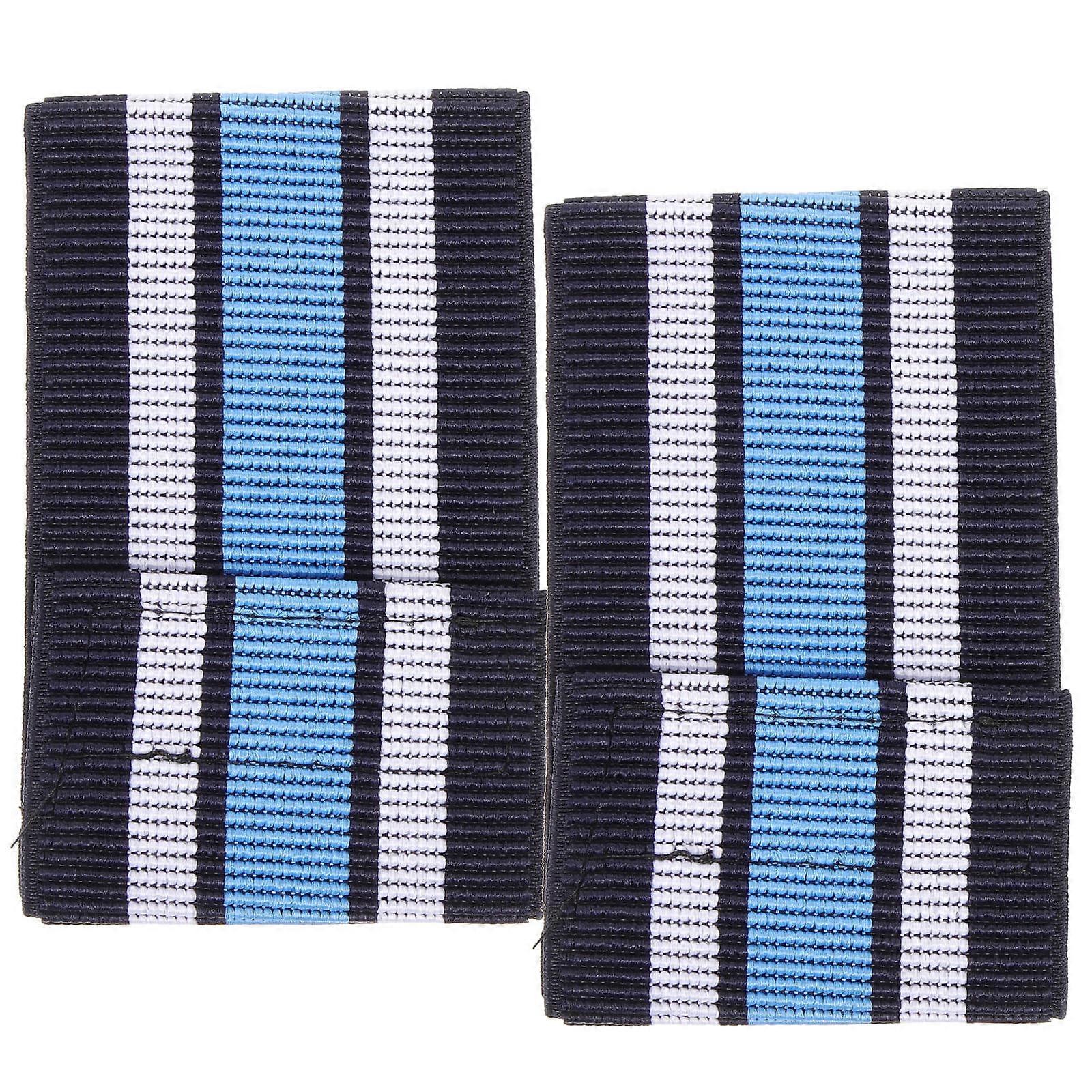 Cycling Straps Mountain Bike Elastic Ankle Belt Outdoor Activities Boot Blousing 12x7.5cm Blue 1 Pair