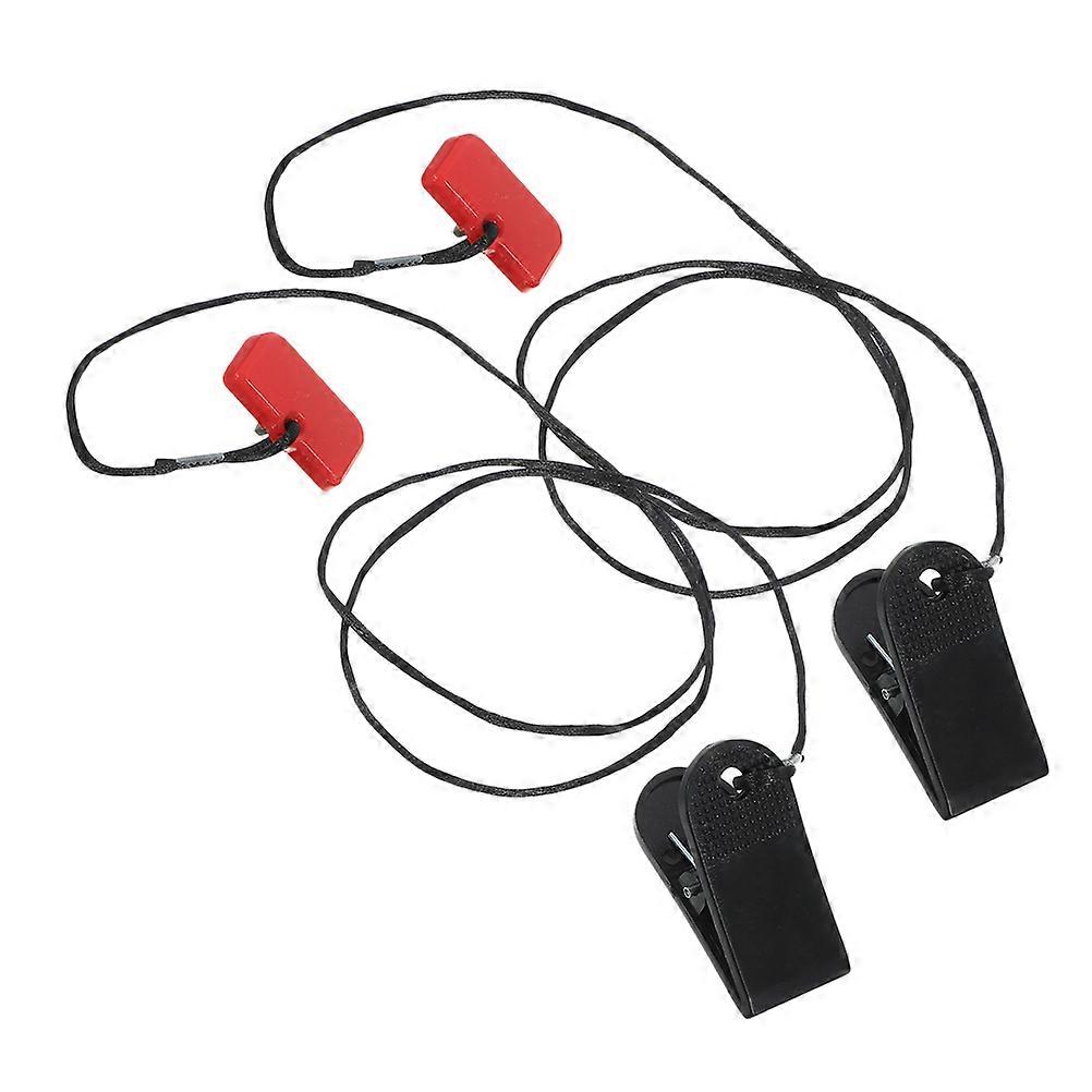 Treadmill Magnetic Safety Key Replacement Treadmill Emergency Stop Magnet For Gym Home Workout Running Machine Use 2Pcs