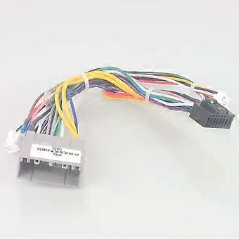 Car Radio Stereo Wiring Harness Cable Adapter Android 16pin for Jeep Compass 07~09  Grand cherokee for Chrysler Grand Voyager