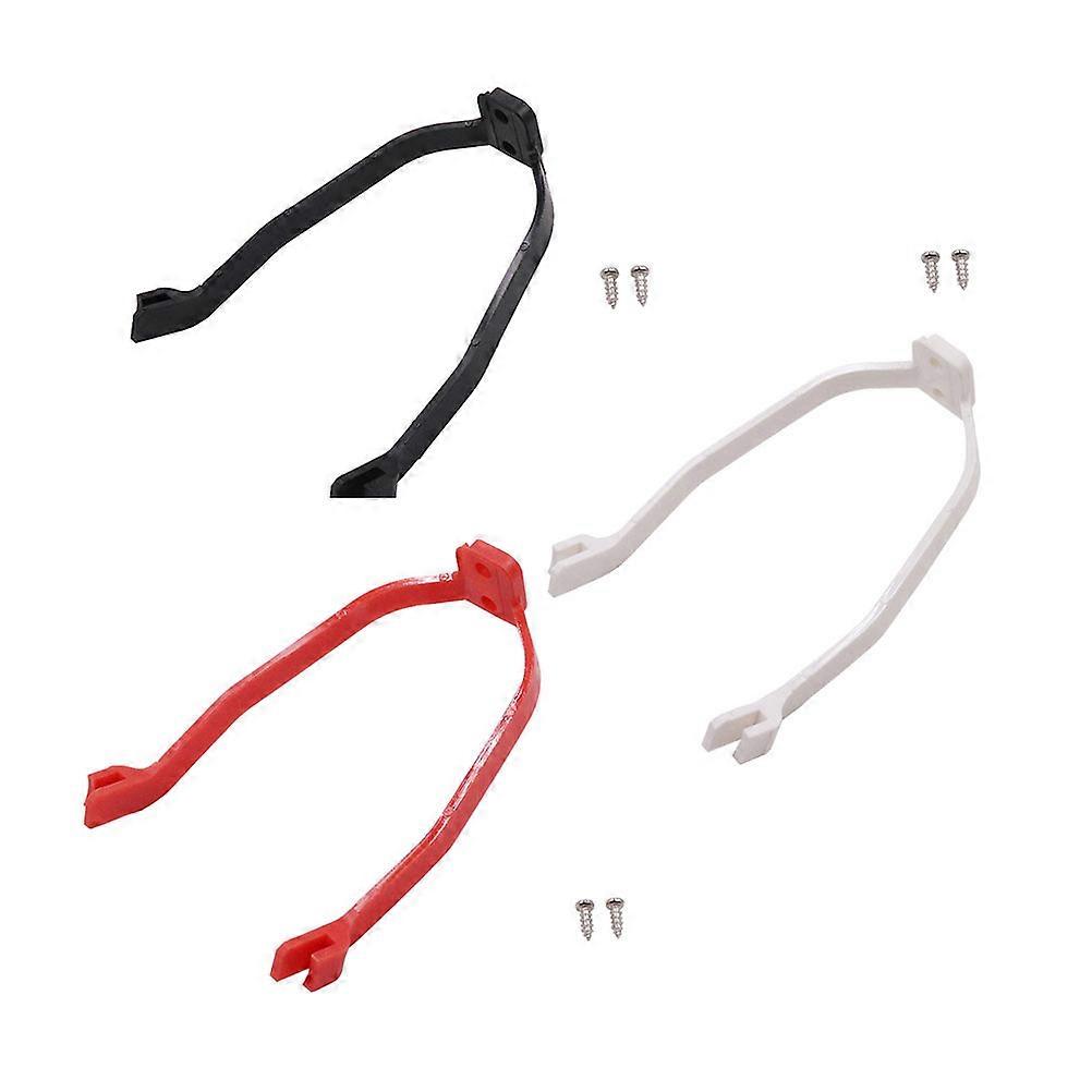 Electric Scooter Rear Mudguard Bracket Professional Design Rainy Day Use .1X3.1X1.0in Mudguard Fixing 3Pcs