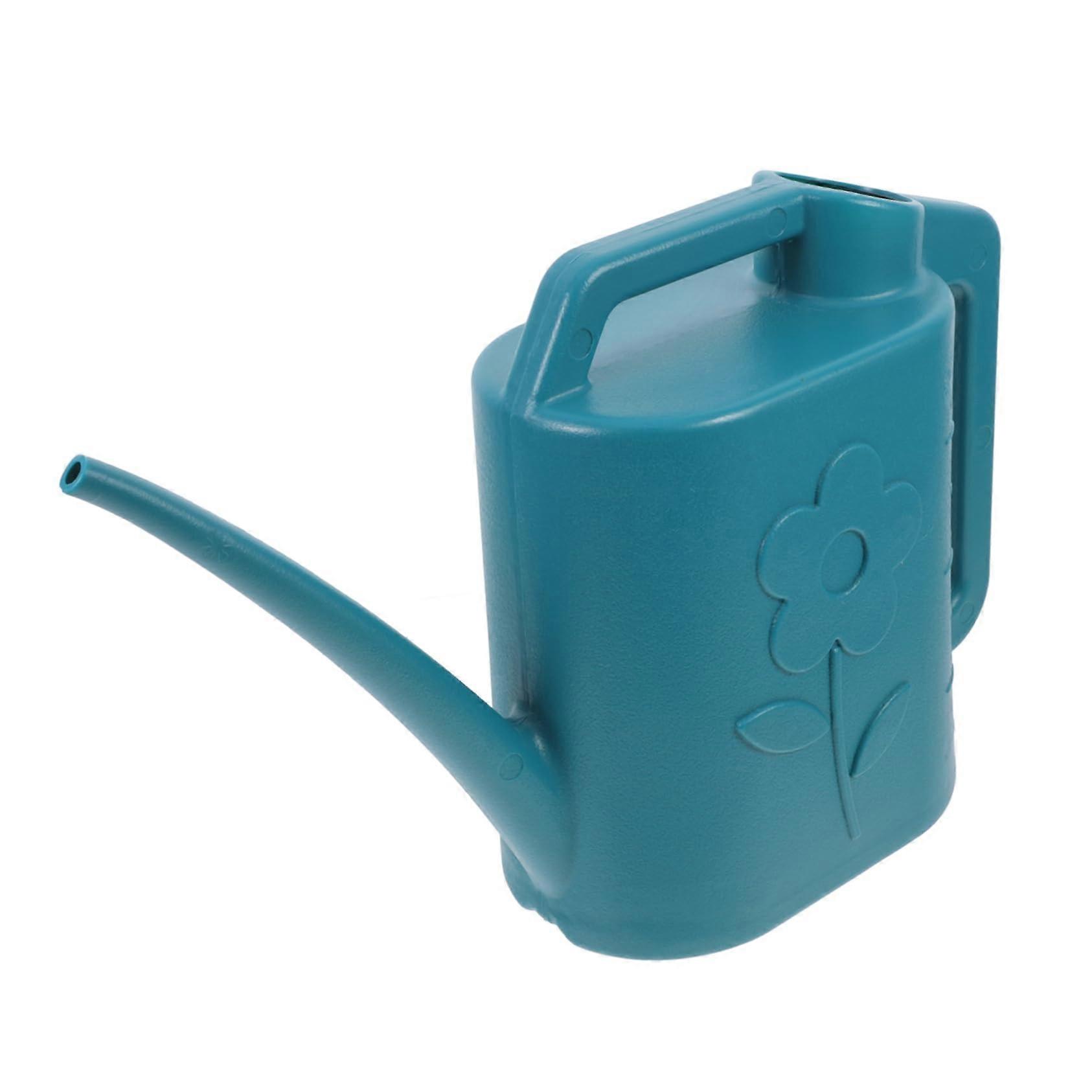 Water Kettle Watering Can with Long Spout Large Nozzle System Green