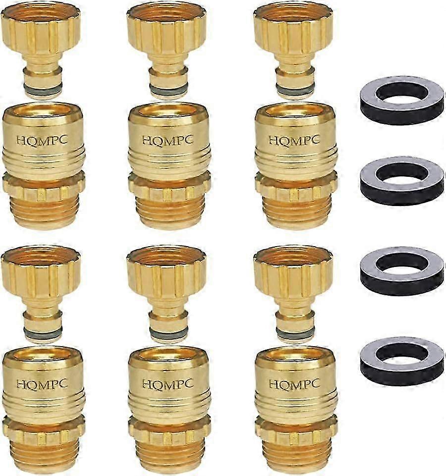 Garden Hose Quick Connect No Pb Solid Brass Quick Connector Garden Hose Fitting