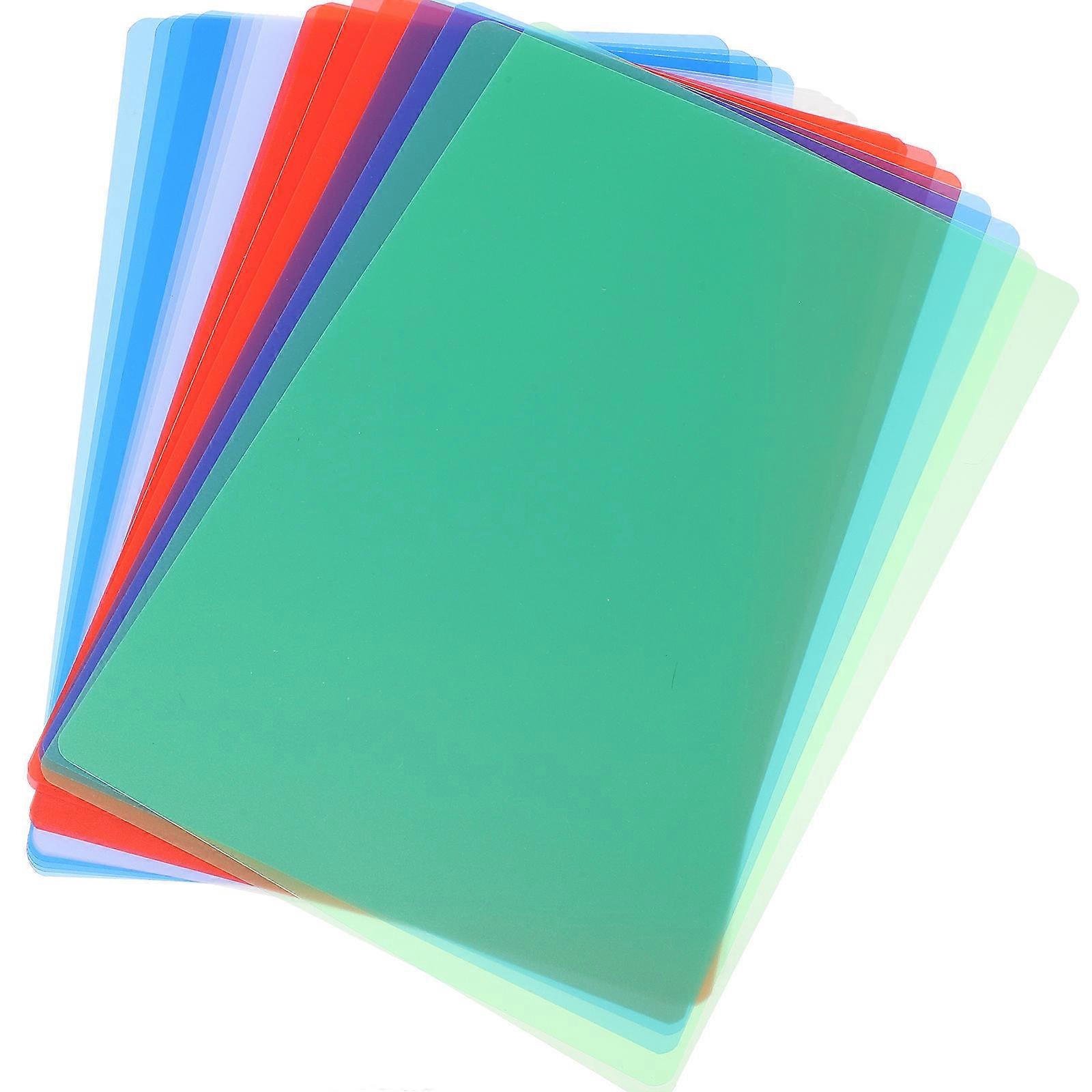 Translucent Writing Pads Mini Reading Tools for Students Home Use 30x20cm Surface 16Pcs