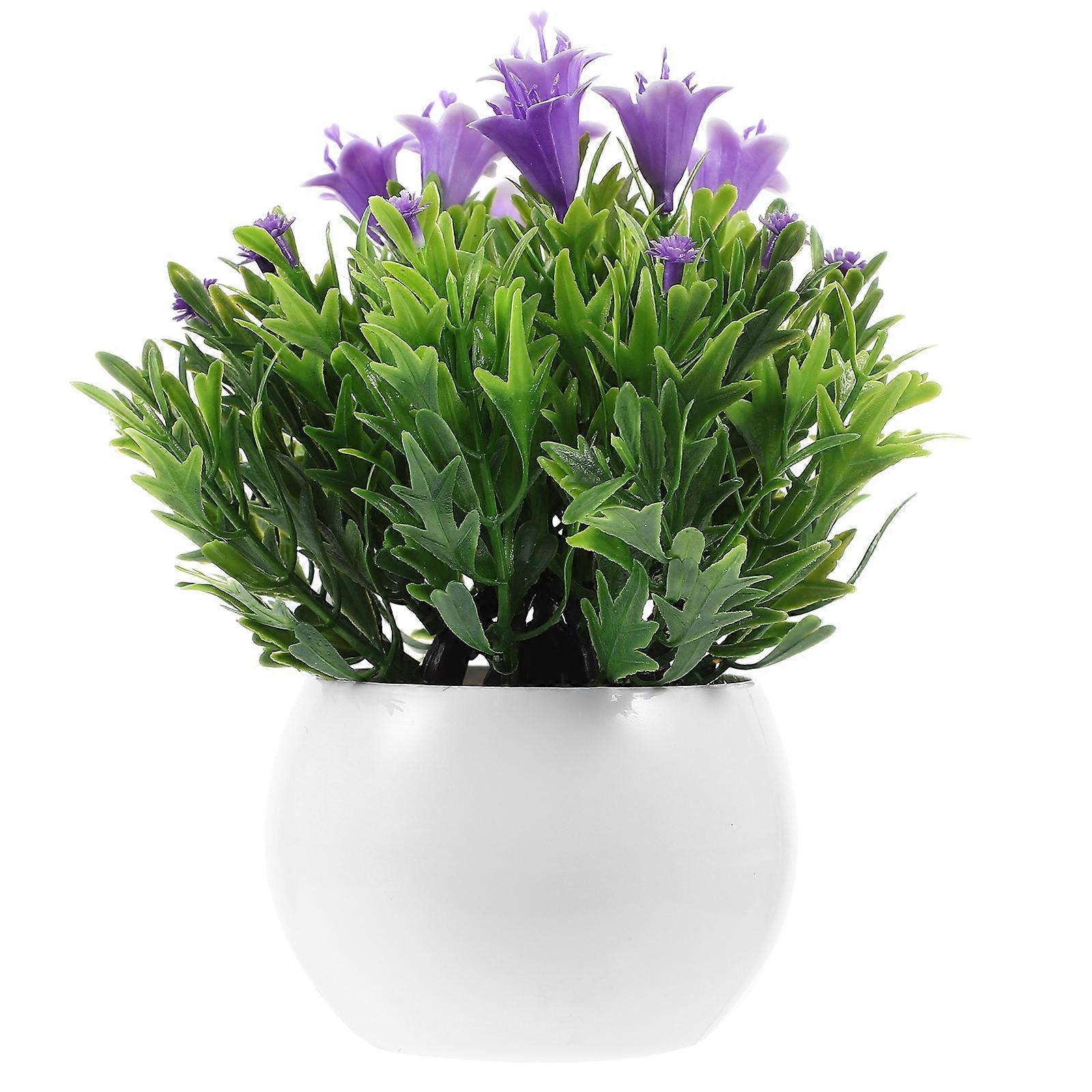 Plantas Artificiales Decorativas Faux Potted Plant Coffee Table Ornament Simple Color 1Set